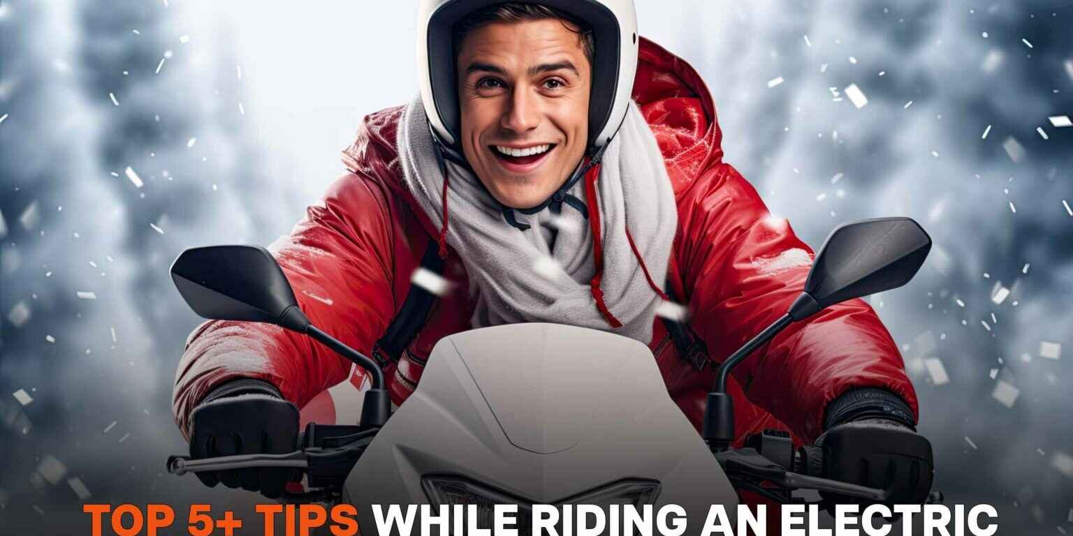 Top 5+ Tips while riding an electric scooter in winter Top 5+ Tips while riding an electric scooter in winter