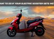What to Do if Your Electric Scooter Gets Wet?