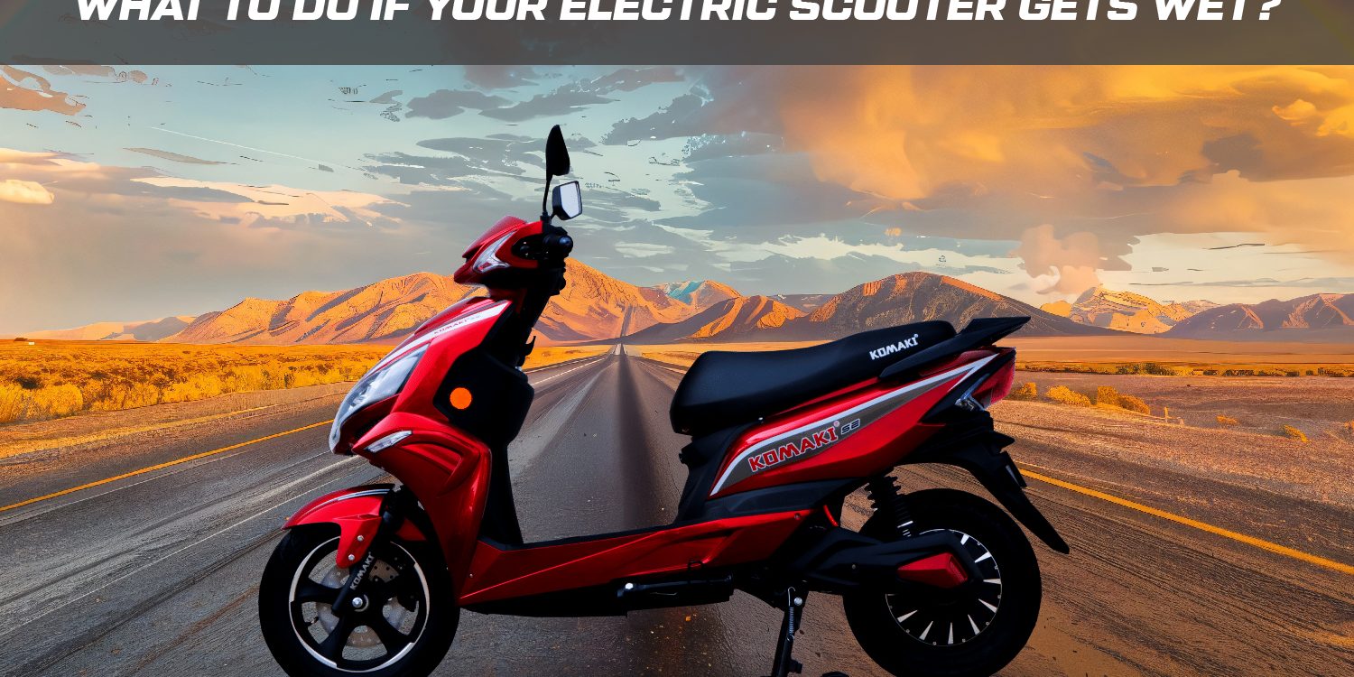 What to Do if Your Electric Scooter Gets Wet?