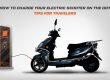 Charge Your Electric Scooter on the Go