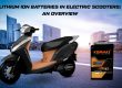 Lithium Ion Batteries in electric scooters