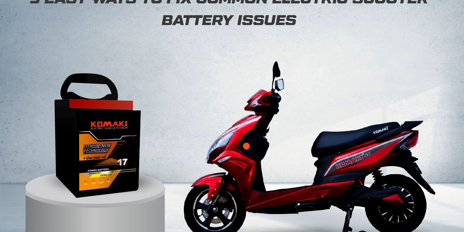 Fix Common Electric Scooter Battery Issues