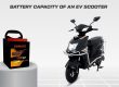 Battery Capacity of an EV Scooter