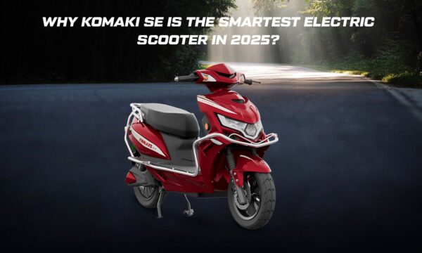 Komaki SE is the Smartest Electric Scooter in 2025