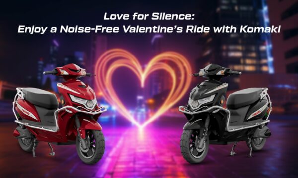 Valentine’s Ride with Komaki Electric Valentine's Ride with Komaki electric