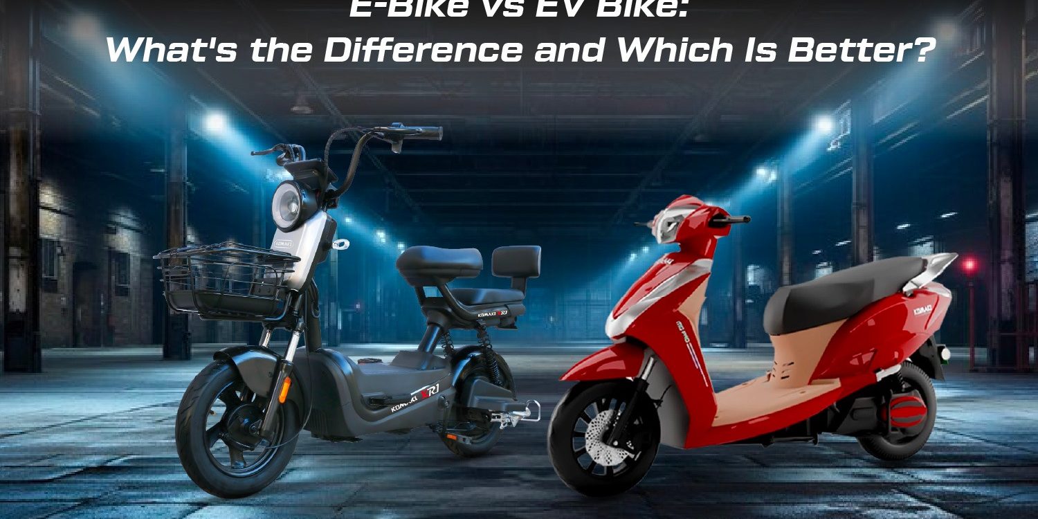E-Bike vs EV Bike E-Bike vs EV Bike
