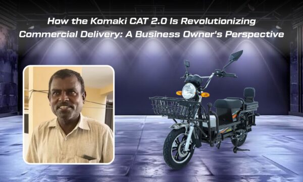Komaki CAT 2.0 revolutionizing commercial delivery Komaki CAT 2.0 revolutionizing commercial delivery