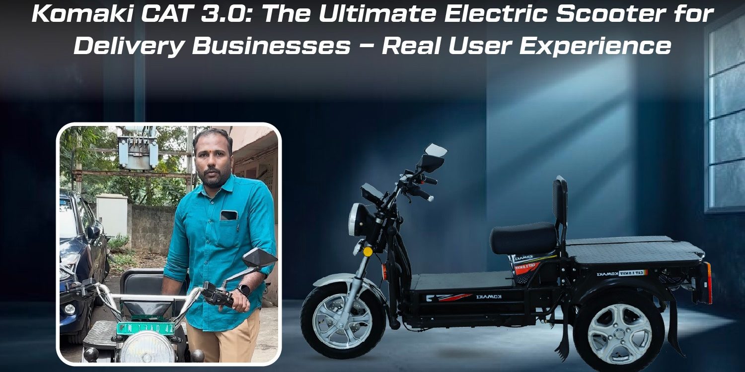 Ultimate electric scooter for delivery businesses