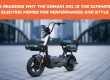 Komaki XR1 is the Ultimate Electric Moped