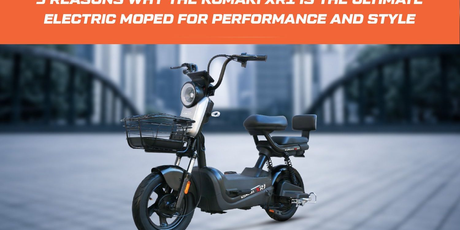 Komaki XR1 is the Ultimate Electric Moped Komaki XR1 is the Ultimate Electric Moped
