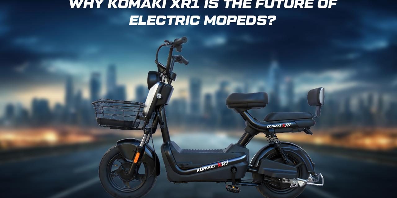 Komaki XR1 is the Future of Electric Mopeds