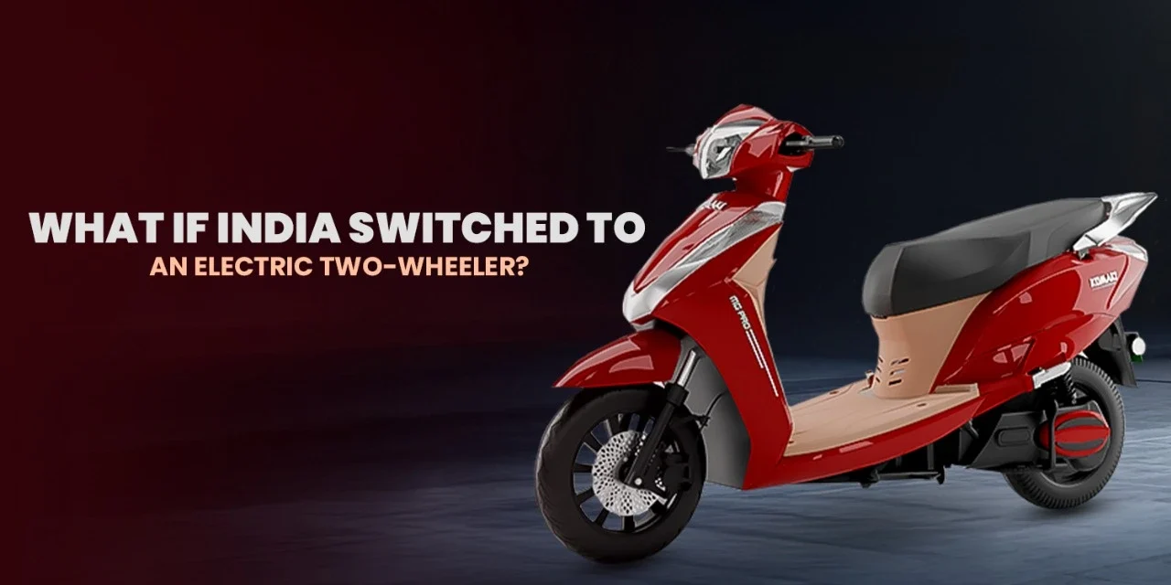 Komaki 1 Switched to an Electric two Wheeler